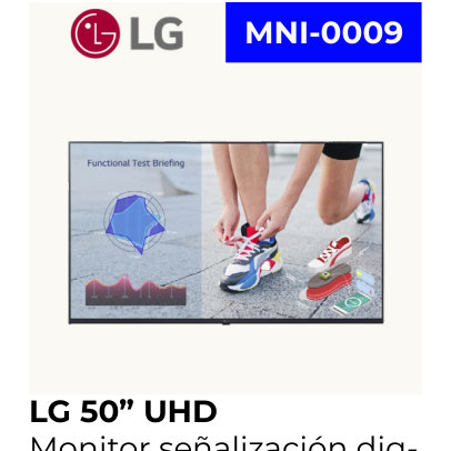 LG 50” UHD